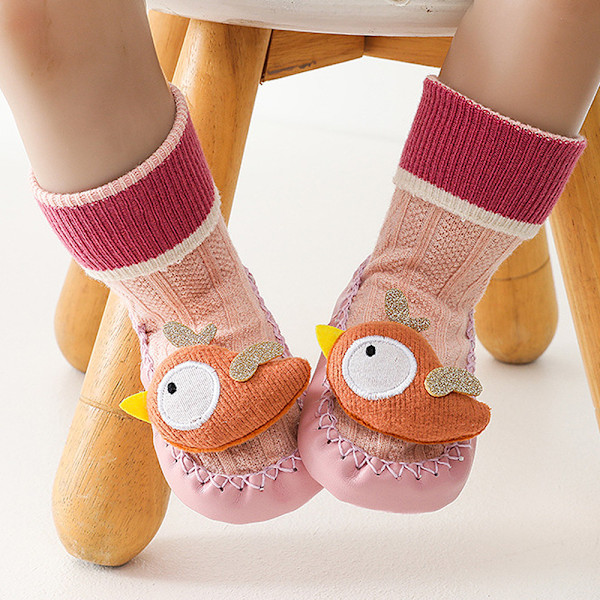 Barnens Toddlers Skor Bomulls Walking Skor Halksäkra för Barn Baby Flickor Pojkar, söta