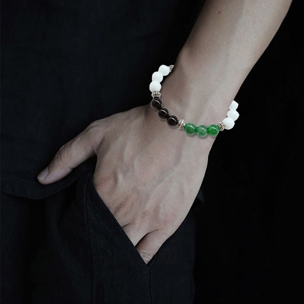 Skyddsarmband för skydd ger tur och välstånd Hematit Blacke armband