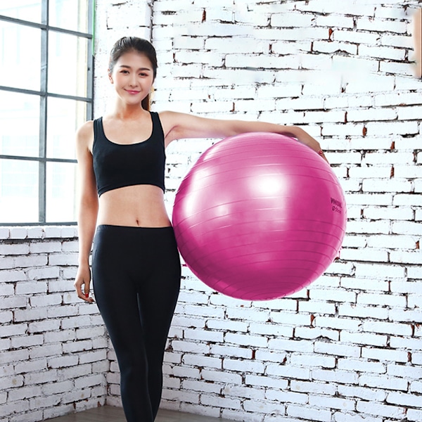 Balansövningsboll - för Yoga, Graviditet, Hemmagym, Pilates, Fysioterapi, Balans