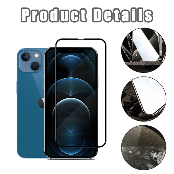 För att skydda din iPhone 14 Plus - härdat glas! Skyddsfilm