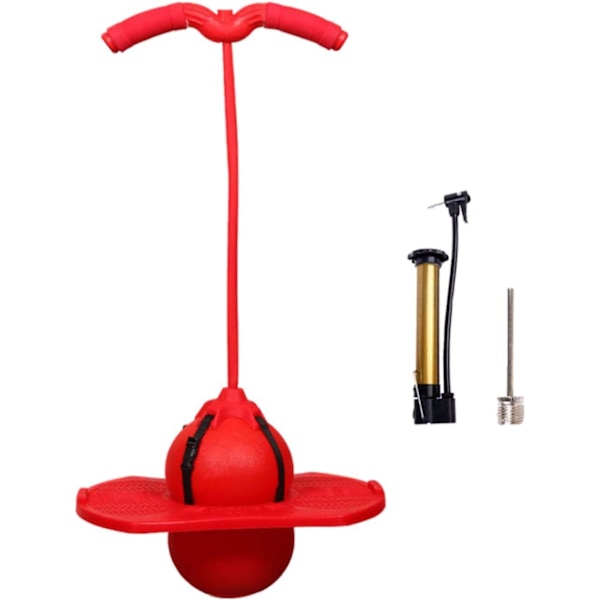 Hoppboll för träning, Pogo Stick, Gummiball, Studsboll för Vuxna och Barn, 38x66cm