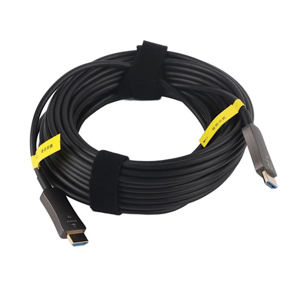 4K Fiberoptisk HD Multimedia Interface-kabel 4:4:4RGB HDR10 HDCP2.2 18Gbps HD Enriktad Kabel för PS4 15m/49.2ft