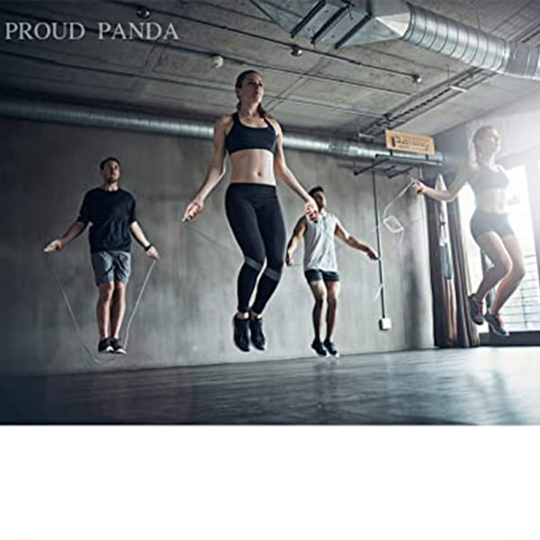 Viktad Hopprep Träning - Tungt Hopprep Fitness, Cardio Boxning Uthållighetsträning