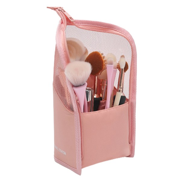 Multifunktionel bærbar vandtæt makeup opbevaringspose, lavet af twill stof