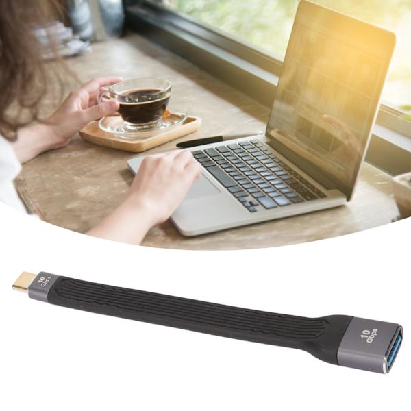 USB Hon till Typ C Hane Kabel Mjukt Kretskort 10Gbps Hög Hastighet Laddning Överföring Utbyggnad Adapter Kabel