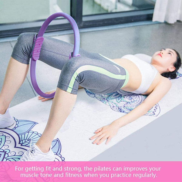 Pilatesring, träningsutrustning, träningsutrustning för att stärka insidan&Färg:Stil 1;Antal delar:1