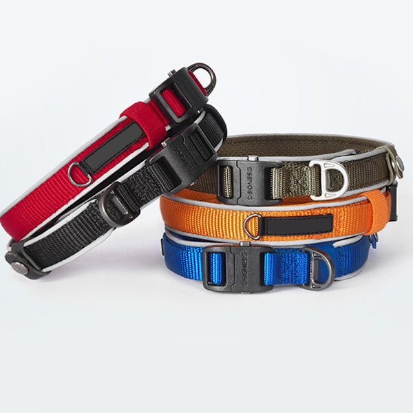Klassisk komfortabel hundekrage Høy kvalitet nylon neopren polstret hundekrage for små størrelser