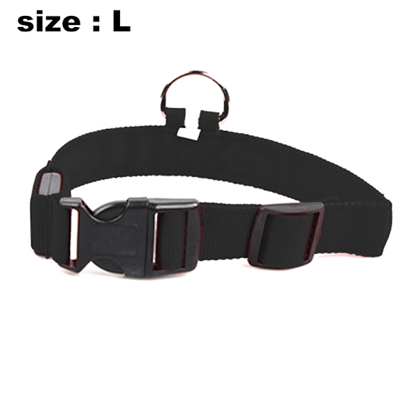 LED-hundhalsband USB-uppladdningsbart ljusemitterande hundhalsband justerbart TPU-husdjurshalsband,
