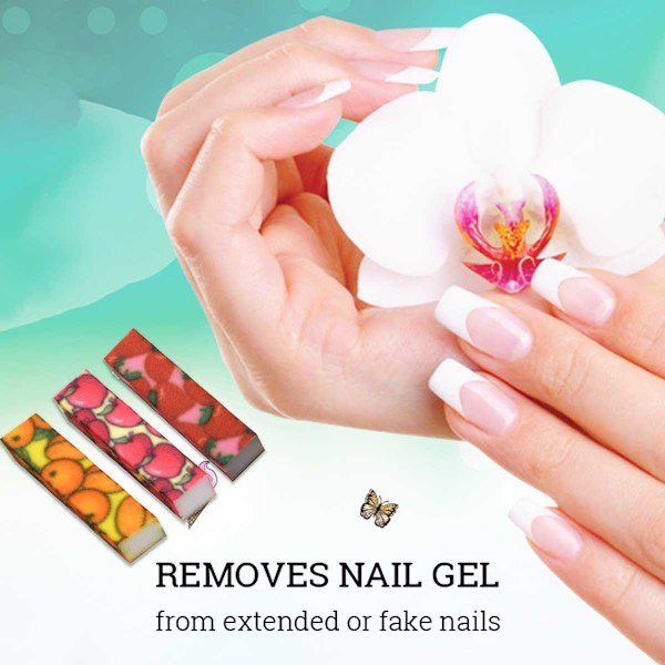 12-stycken, Mini Nagelfilsblock för Naturliga och Akrylnaglar, 4-sidig, Medium Kornstorlek