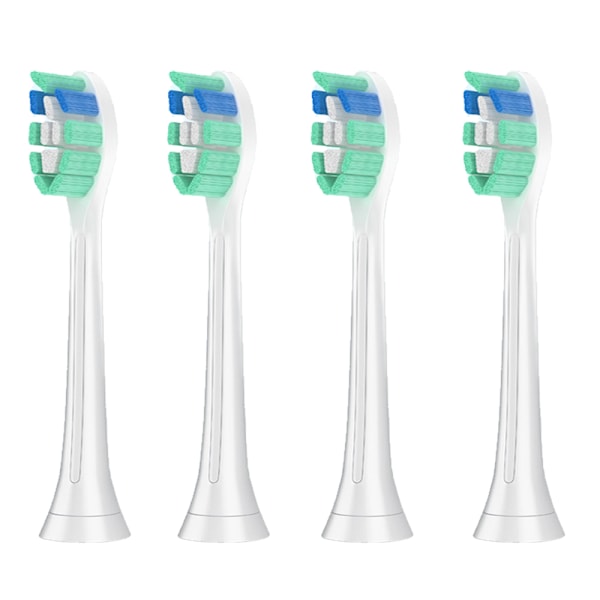 Clean Replacement Sähköhammasharjan Vaihtoharjat, 4 Harjaa