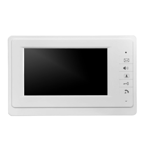 100-240V 7-tums Färg LCD Videodörrtelefon Dörrklocka Nattseende Kamera Intercom för Hem UK