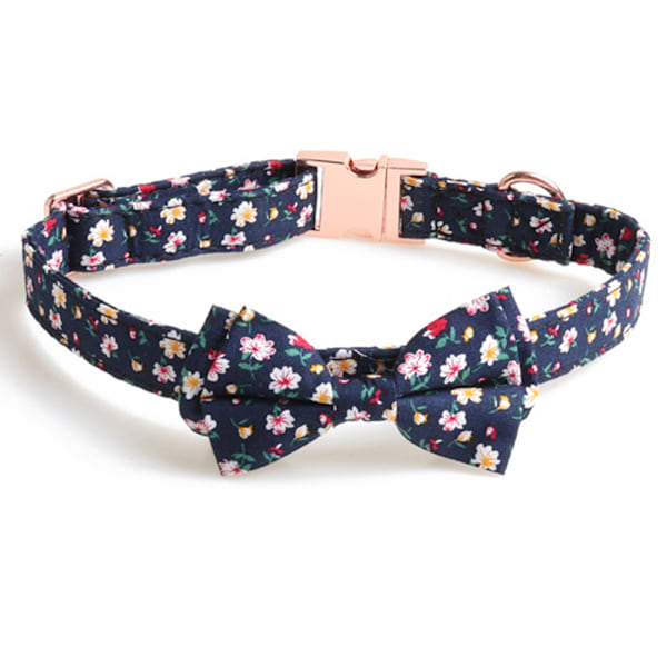 Halsband för hund, snabbspänne metallhalsband hundhalsband,