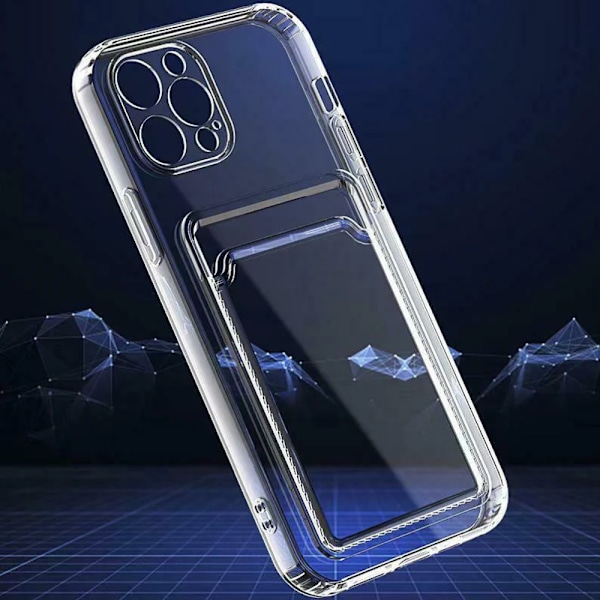 Iphone, Skal, Korthållare Transparent IPHONE 11 PRO MAX