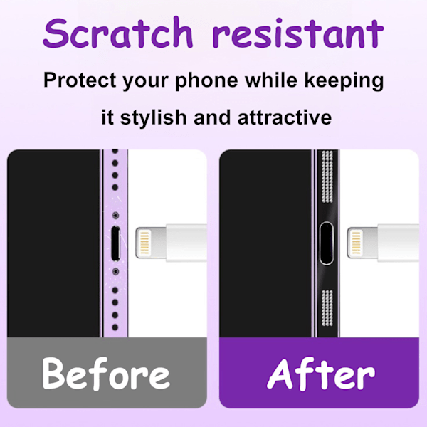 Telefonhögtalare anti-damm mesh för iPhone 12/13/14 Pro Max fyrkantig form 10-pack Svart
