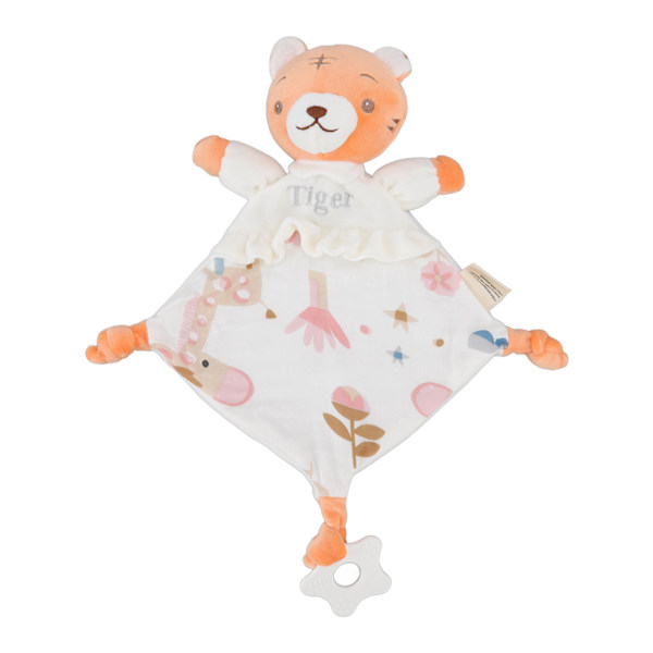 Hengende baby leketøy avslappende pedagogisk beroligende myk komfortabel spandex corduroy tegneserie dyr stil spedbarnsleketøy tiger
