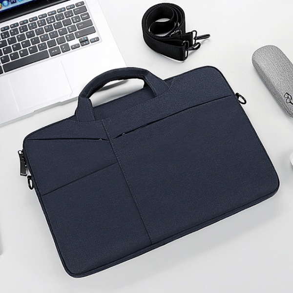 Laptopveske Vannbestandig Laptop Sleeve-etui med skulderstropper & håndtak/Bærbar datamaskin