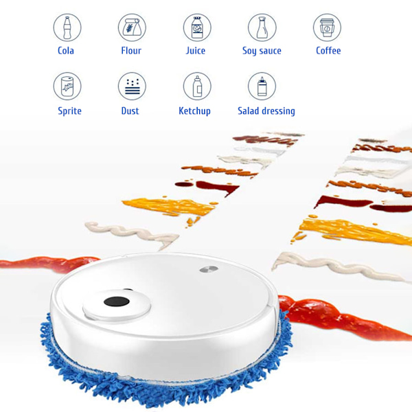 3-in-1 Imuroiva, Moppaava Robotti, Älykäs Sweeper, Kotitalouden Märkä- ja Kuivaimuri, Lattian Moppauskone