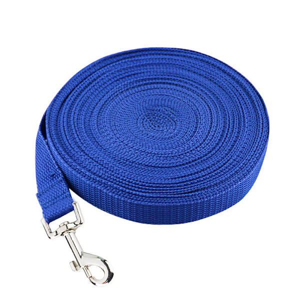 Nylon Treningsline for Hunder i Små, Medium og Store Størrelser, Hundeline/Valpeledning for Lydighet og Tilbakekallingstrening, Camping