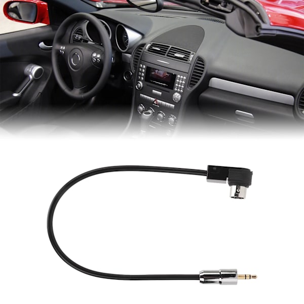 30cm/11.81in Car CD Player Audio Radio Auxiliary Input Adapter Cable for Alpine DVA‑7996R DVA‑9860R