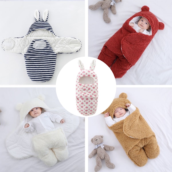 Ny höst/vinter flanell baby sovsäck