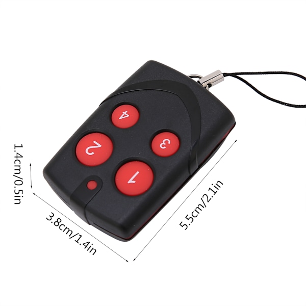 Säker 270-868MHZ Trådlös Fjärrkontroll Duplicering för Bilgrind Garageport