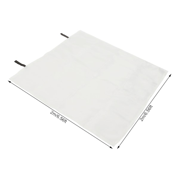 2 st Brandskyddsfilt av Fiberglas - Bra Isolering, Lätt att Använda - Brandbekämpningsfilt för Hem, Kök - 2x2m/6.56x6.56ft