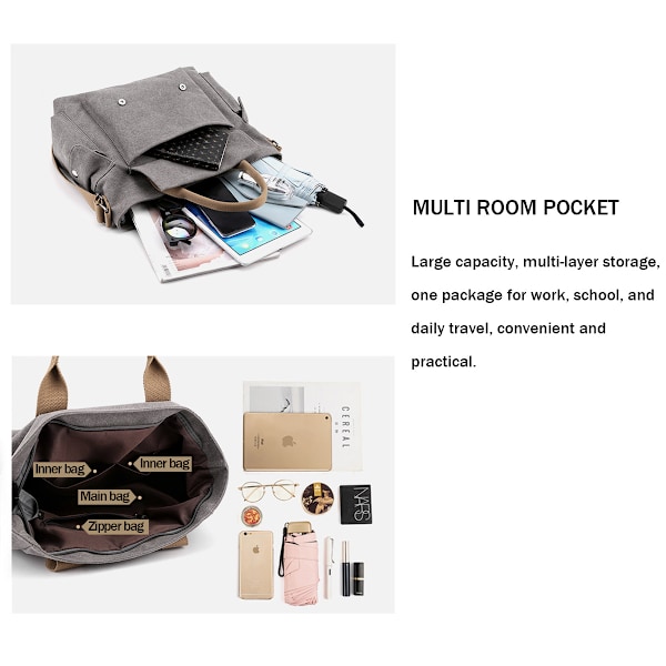 Kvinders Tophåndtag Satchel Håndtasker Skuldertaske Messenger Tote Taske Pung Crossbody Taske Rejse Arbejde Tote Taske