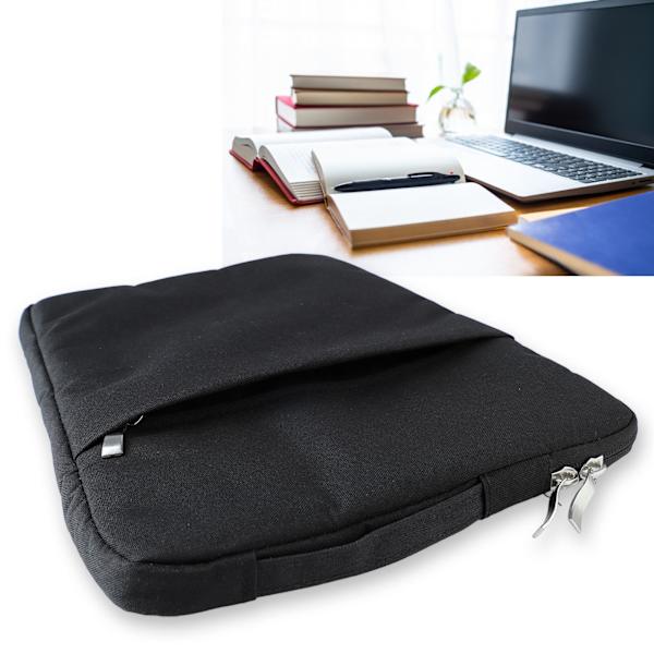 13 Tums 13,3 Tums Laptopfodral Vattentätt Oxfordtyg Dubbel Dragkedja Huvud Laptop Skyddande Sleeve med Bärhandtag