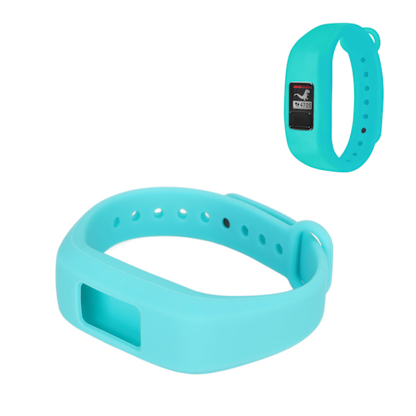 Silikonarmband för Garmin Vivofit3 Grön - Ersättningsarmband Justerbart Armband för Klocka