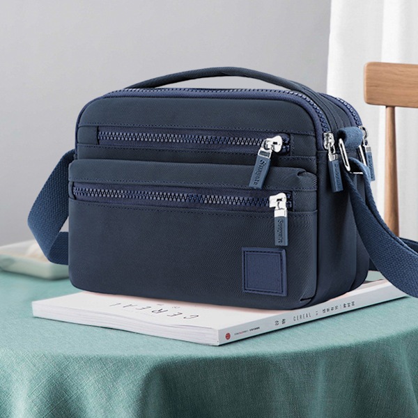Multifunktionell Crossbodyväska Bältesväska för Kvinnor Fanny Pack Cross Body Väska Trendig Midjeväska med Justerbar Rem för Vandring Promenader Cykling Resor