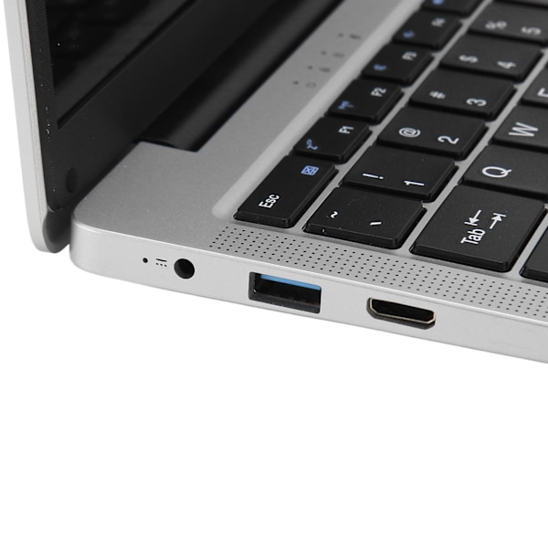 14,1 tums FHD Laptop Ultra Slim 8GB DDR4 RAM för Intel Celeron J4105 Processor Laptop PC för Windows 10 11 100‑240V 256GB EU-kontakt