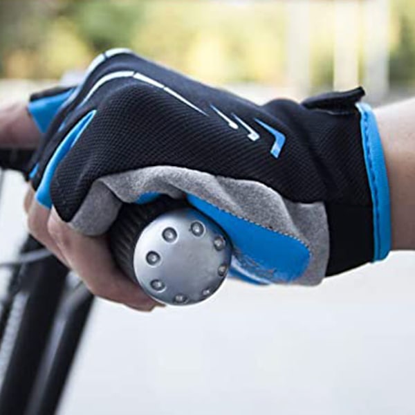 Premium Läder Träningshandskar för Kvinnor & Män - Vadderade Viktlyftningshandskar med Halkskydd - Gymhandskar för Viktlyftning, Kettlebell, Gym