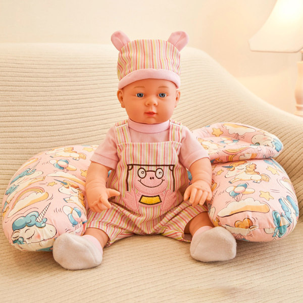 Ammingspute og lokaliserer, amming, flaskemating, baby pute