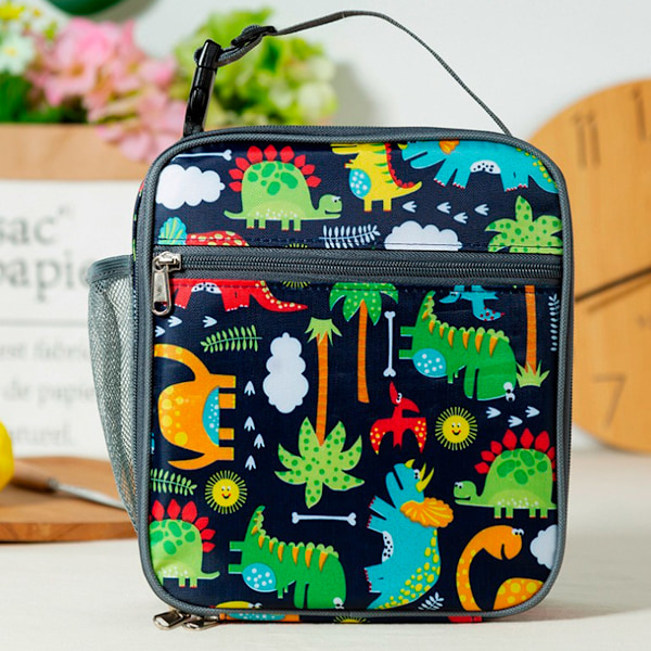Lunchväskor - Lunchbox för Barn, Isolerad Lunchväska för Flickor och Pojkar, Mjuk Väska Mini Kylare Tillbaka till Skolan Termisk Återanvändbar Lunchväska för Arbete Skola