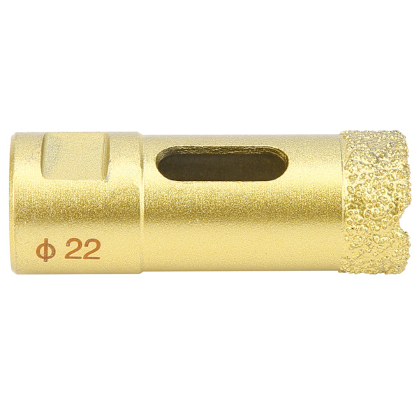 2 stk. Diamant Hulsav Brazing Bor Bit Åbner Boring Marmor Beton Værktøjer M14 22mm