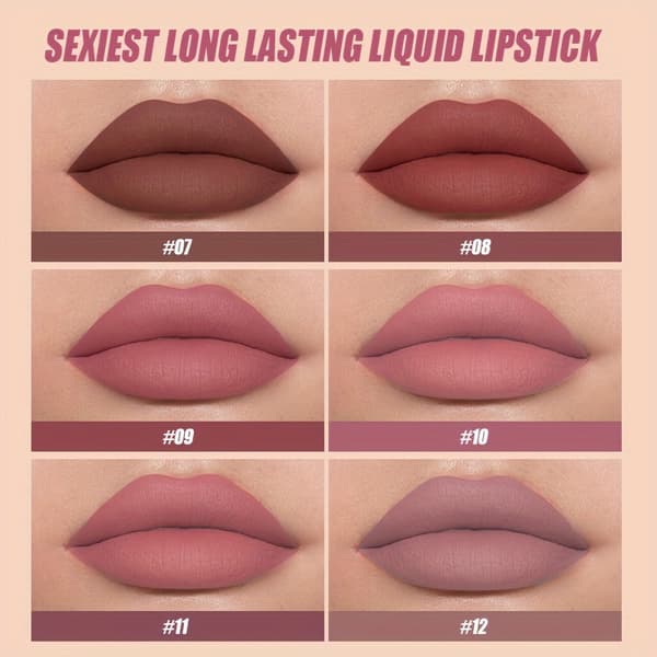 Non-sticky lip gloss, long-lasting moisturizing, natural shine LG2519B