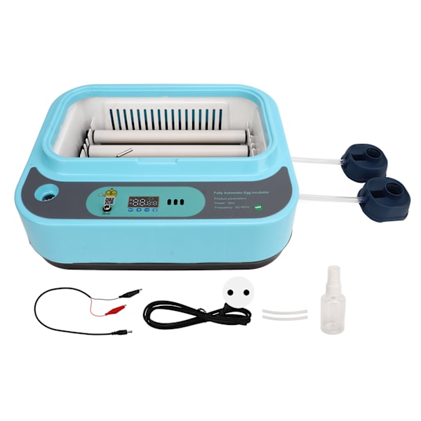 Æg Inkubator Smart Automatisk Mini 15 Æg Inkubator med Temperatur- og Luftfugtighedskontrol til Udklækning EU Stik 220V
