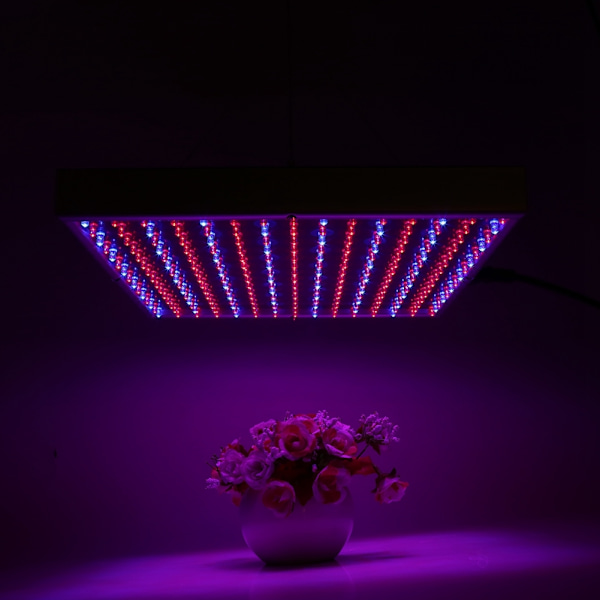 85-265V 32W 225 LED Grow Light Indoor Hydroponics Plants Lamp (165Red 60Blue EU Standard)