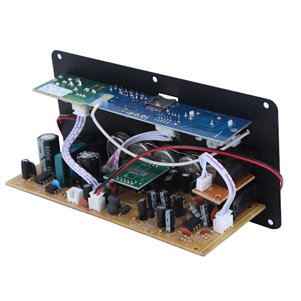 Digital Stereo Förstärkarkort Inbyggd för Bluetooth 12V/24V för Högtalare EU-kontakt 220V