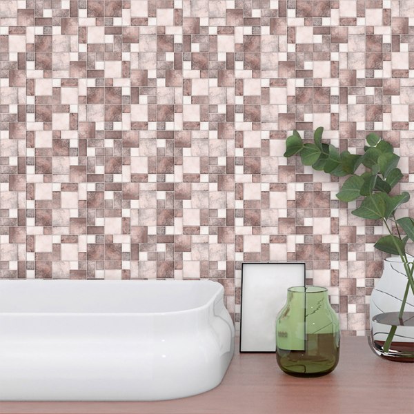 18 st mosaik kakel överföring klistermärken badrum kök DIY Home