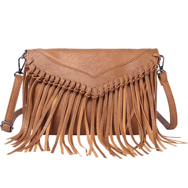Crossbody-väskor för kvinnor, Crossbody Handväska, Fransväska, Tassel Axelväska, Vintage Crossbody-väskor för kvinnor, Trendig Axelväska, Damväskor