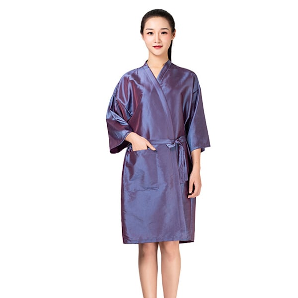 Salong Klient Kåpe Kapp Hår Salong Hårklipp Smock for Klient Kimono Stil
