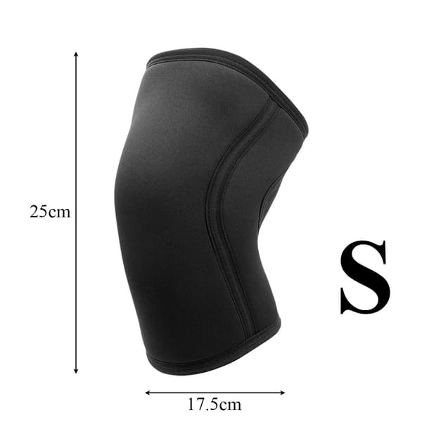 7 mm Neopren Knäskydd Andningsbart Knäskydd för Tyngdlyftning Utomhussporter