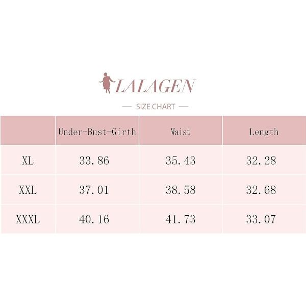 LALAGEN Dam Halterneck Baddräkt Plus Size Tvådelad Tankini Set