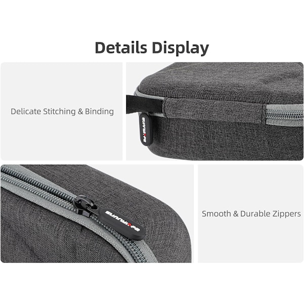 Hard Carry Case for DJI Osmo Pocket 3, Bærbar Osmo Pocket 3 Oppbevaringsveske, DJI Pocket 3 Tilbehør