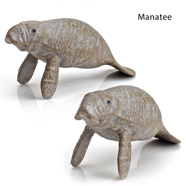 12 stk. Ocean Sea Life Simuleringsdyr Model Sæt Figurer Legetøj Børn Uddannelsesmæssig Samling Gave Dekoration Model