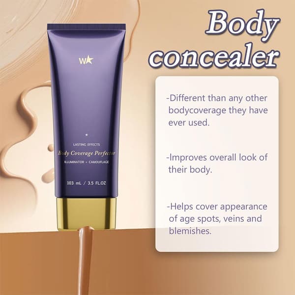 Westmore Beauty Body Coverage Perfector – Golden Radiance 100 ml kropsmakeup