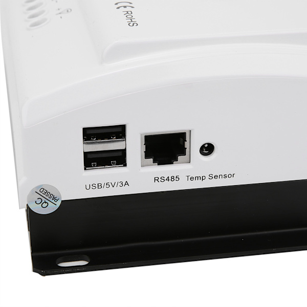 MPPT 12V/24V/20A Solcellsinverter med LCD-display och kabel