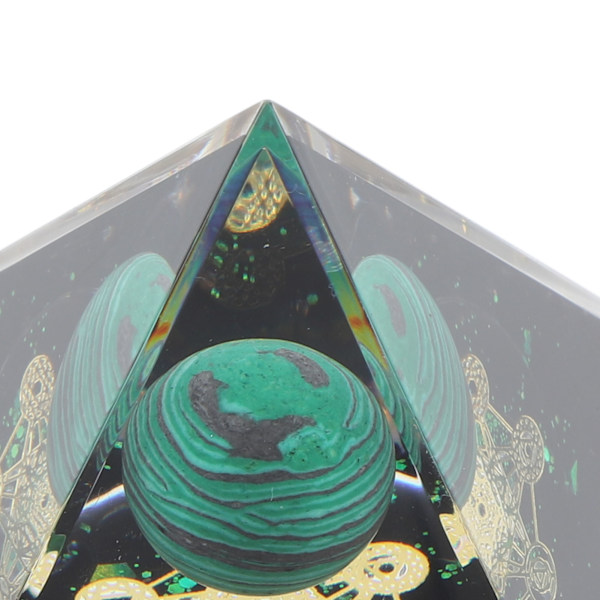 6cm Krystalpyramide Unik Ren Naturlig Håndlavet Krystalpyramide Ornament til Hjemmet