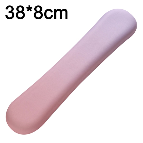 Handledsstöd för tangentbord, bekväm minnesbomullsfyllning, halkfri, gradient